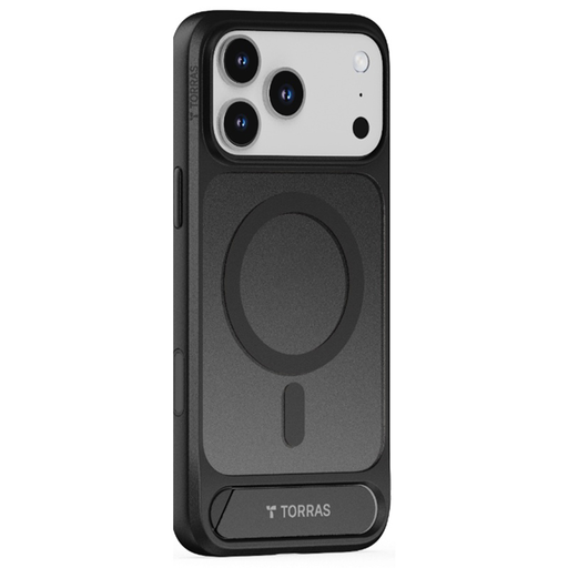 iPhone 17 Pro Torras Pstand - Fekete tok iPhone 17 Pro Torras Pstand - Fekete tok