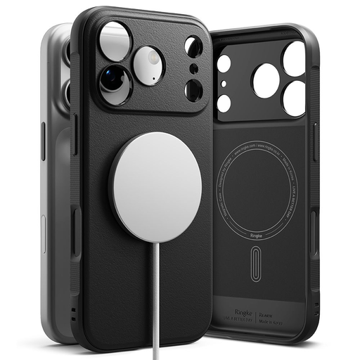 iPhone 17 Pro Ringke Onyx Magnetic Magsafe fekete tok iPhone 17 Pro Ringke Onyx Magnetic Magsafe fekete tok