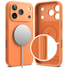 iPhone 17 Pro Ringke Silikónové Magnetické Magsafe Puzdro v Mandarínkovej Farbe - 1. kép