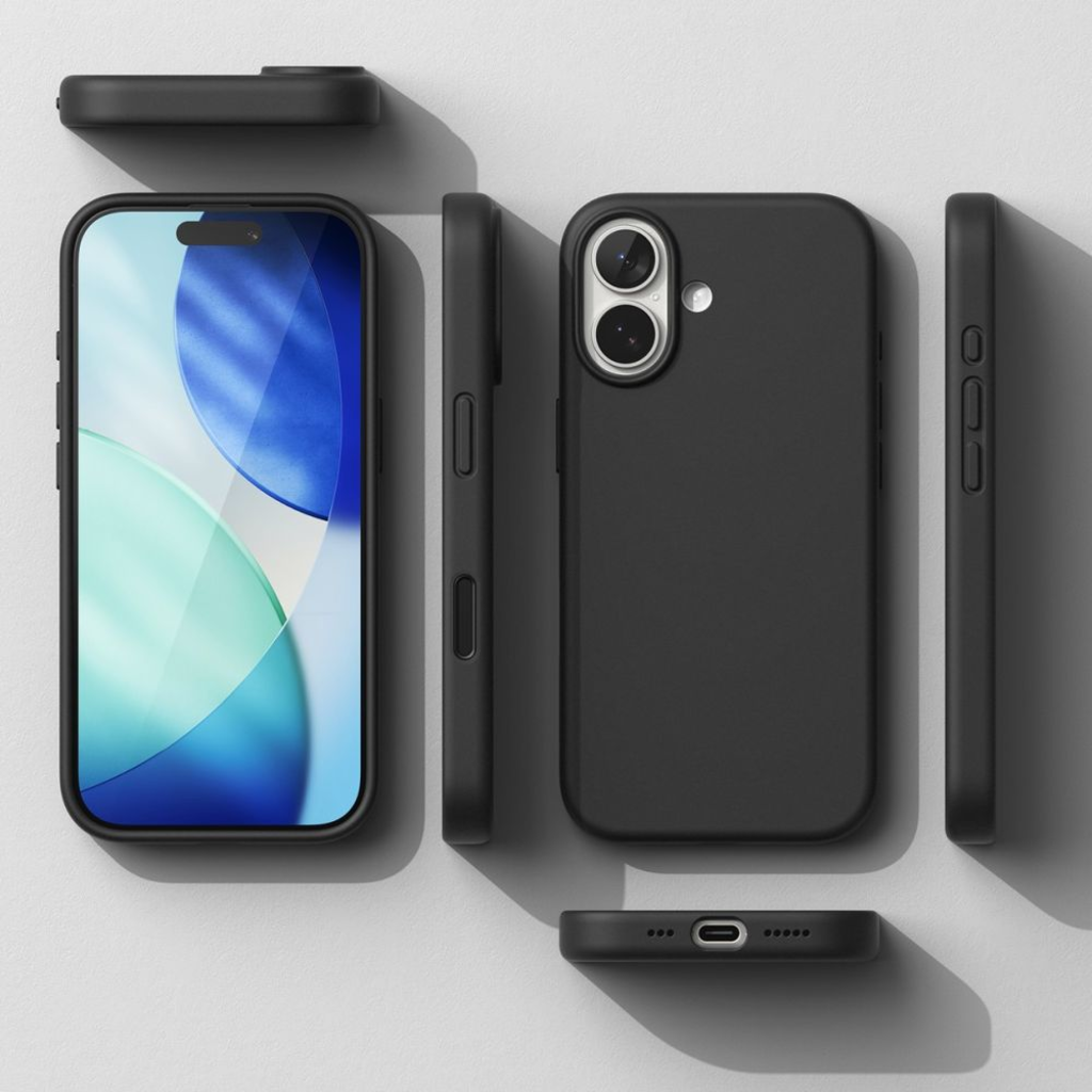 iPhone 17 Ringke Szilikon Magsafe Fekete tok - 7