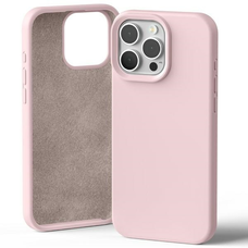 iPhone 16 Pro Max Mercury Silicone tok pink homok