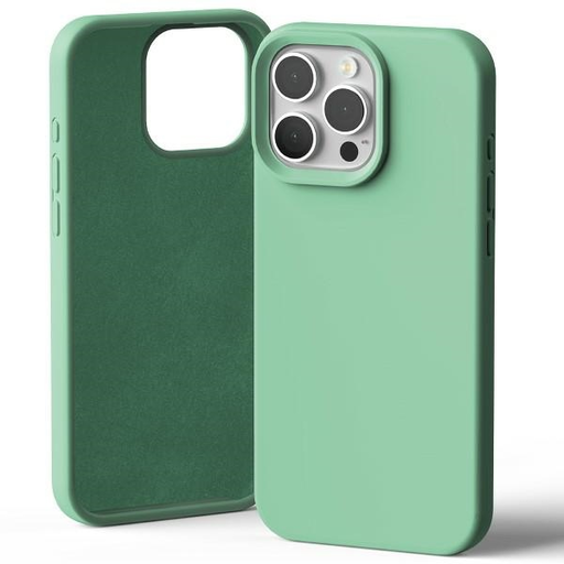 iPhone 16 Pro Max Mercury Silicone zöld tok iPhone 16 Pro Max Mercury Silicone zöld tok