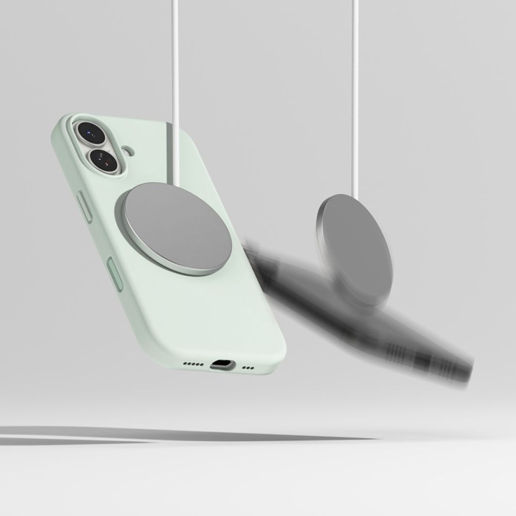 iPhone 17 Ringke Szilikon Mágneses Magsafe Soft Mint tok - 8