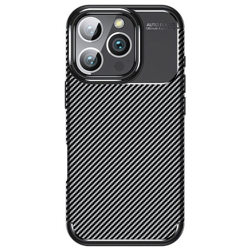 iPhone 16 Pro Beline Carbon Armor tok fekete/fekete doboz iPhone 16 Pro Beline Carbon Armor tok fekete/fekete doboz