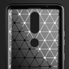 Carbon tok rugalmas TPU tok Nokia 2.4 fekete - 2. kép
