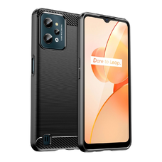Realme C31 szénszálas tok fekete