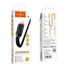 Micro USB kábel HOCO X59 3.1A 1M Fekete