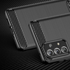 Carbon rugalmas TPU tok Samsung Galaxy A73 fekete tok - 0. kép