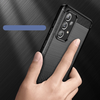 Carbon rugalmas TPU tok Samsung Galaxy A73 fekete tok - 1. kép