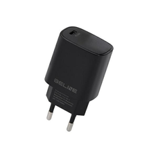 Beline Charger 1x USB-C 20W fekete (csak fej) PD 3.0 BLNCB20