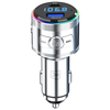 Autós töltő 3MK Hyper Car Power Transmitter 48W QC PD PPS USB-C/USB-A audió adóval ezüst - 1. kép