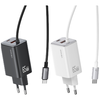 USAMS JC Series CC266 65W GaN Gyors Töltő 2xUSB-C 1xUSB-A Fehér - 0. kép