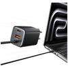 USAMS JC Series CC266 65W GaN Gyors Töltő 2xUSB-C 1xUSB-A Fehér - 2. kép