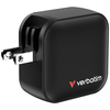 Verbatim Mini GaN 70W 2xUSB-C PD/1x USB-A QC hálózati töltő adapter fekete - 4. kép