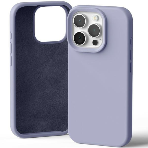 iPhone 16 Pro Mercury Silicone tok levendula iPhone 16 Pro Mercury Silicone tok levendula