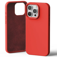 iPhone 16 Pro Max Mercury Szilikon piros tok