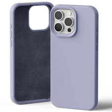 iPhone 16 Pro Max Mercury Silicone tok levendula