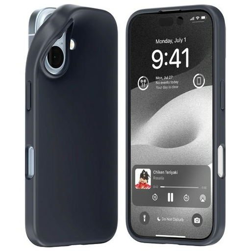 iPhone 16 Mercury Soft tok éjféli kék iPhone 16 Mercury Soft tok éjféli kék