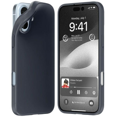 iPhone 16 Plus Mercury Soft éjféli kék tok