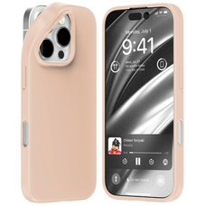 iPhone 16 Pro Mercury Soft tok pink homok