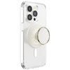Popsockets kerek Luxe kókuszkrém zománc MagSafe bézs 8 telefonfogó és állvány - 1. kép