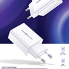 Hálózati töltő 1xUSB T22 18W 3A QC3.0 (csak fej) Gyors töltés fehér CC83TC01 (US-CC083) - 0. kép