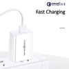 Hálózati töltő 1xUSB T22 18W 3A QC3.0 (csak fej) Gyors töltés fehér CC83TC01 (US-CC083) - 1. kép