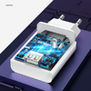 USAMS fali töltő 1xUSB T22 18W 3A QC3.0 + USB-C kábel 1m fehér (T48) T48OCLN01 - 2. kép