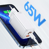 USAMS 65W fali töltő 1xUSB-C+1xUSB T47 (csak fej) PD Gyors Töltés Super Si fehér CC153TC02 - 2. kép