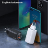 USAMS 65W fali töltő 1xUSB-C+1xUSB T47 (csak fej) PD Gyors Töltés Super Si fehér CC153TC02 - 3. kép