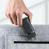 USAMS falitöltő 1xUSB-C+1xUSB T47 65W (csak fej) PD Gyors töltés Super Si fekete CC153TC01(US-CC - 1. kép
