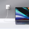 USAMS Töltő 2xUSB-C+1xUSB 65W(csak fej) GaN PD3.0 +QC3.0 Gyors Töltés lila/átmenetes lila San - 3. kép
