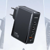 USAMS fali töltő 3xUSB-C+1xUSB GaN 100W T50 PD (csak fej) gyors töltés fekete CC163TC01 (US-CC163) - 0. kép