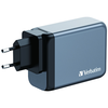 Verbatim GaN 200W Fali Töltő 3xUSB-C/USB-A + EU/UK/US Adapter GNC-200 32204 - 1. kép