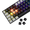 BILL White Shark GK-002113V2-B-G/R-HU WAKIZASHI-2 vezetékes mechanikus gamer billentyűzet - fekete - HU - 1. kép