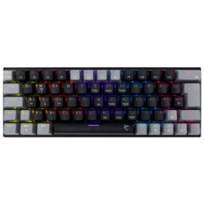 BILL White Shark GK-002113V2-B-G/R-HU WAKIZASHI-2 vezetékes mechanikus gamer billentyűzet - fekete - HU