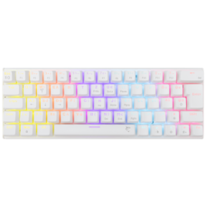 BILL White Shark GK-002223V2-W/BL-HU WAKIZASHI-2 vezetékes mechanikus gamer billentyűzet - fehér - HU