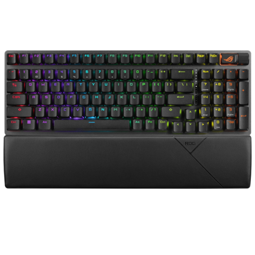 BILL ASUS ROG Strix Scope II 96 vezeték nélküli billentyűzet - HU /ROG NX Snow/