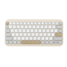 BILL ASUS Marshmallow KW100 vezeték nélküli billentyűzet - HU layout - Oat Milk