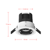 Mesh Spotlight Yeelight M2, Wi-Fi, 5W, 2700K - 6500K, 350lm YLTS04YL - 2. kép