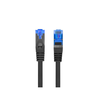 Lanberg patch kábel Cat6a S/FTP LSZH CCA 15 m, fekete - 0. kép