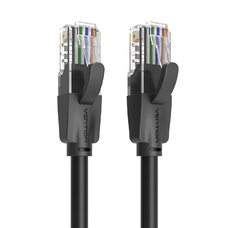 Vention IBEBN UTP CAT6 hálózati kábel RJ45 Ethernet 1000Mbps 15m fekete