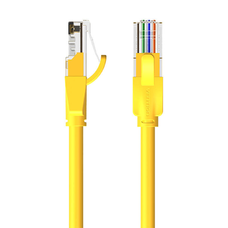 Vention IBEYF RJ45 Ethernet UTP CAT6 Hálózati Kábel 1m Sárga