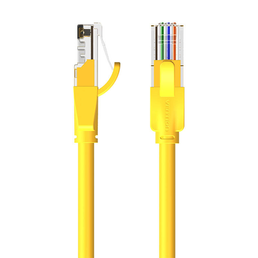 Vention IBEYF RJ45 Ethernet UTP CAT6 Hálózati Kábel 1m Sárga