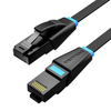 Vention IBJBF LAPOS HÁLÓZATI KÁBEL UTP CAT6 RJ45 Ethernet 1000Mbps 1m Fekete - 0. kép