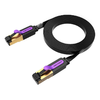 Vention ICABG lapos hálózati kábel UTP CAT7 RJ45 Ethernet 10Gbps 1.5m fekete - 0. kép