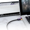 CAT7 SFTP hálózati kábel Vention ICDBI RJ45 Ethernet 10Gbps 3m Fekete - 1. kép