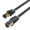 CAT8 SFTP Vention IKABH RJ45 Ethernet hálózati kábel 40Gbps 2m fekete - 2. kép
