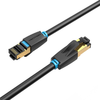 CAT8 SFTP Vention IKABH RJ45 Ethernet hálózati kábel 40Gbps 2m fekete - 3. kép