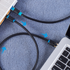 CAT8 SFTP Vention IKABH RJ45 Ethernet hálózati kábel 40Gbps 2m fekete - 4. kép